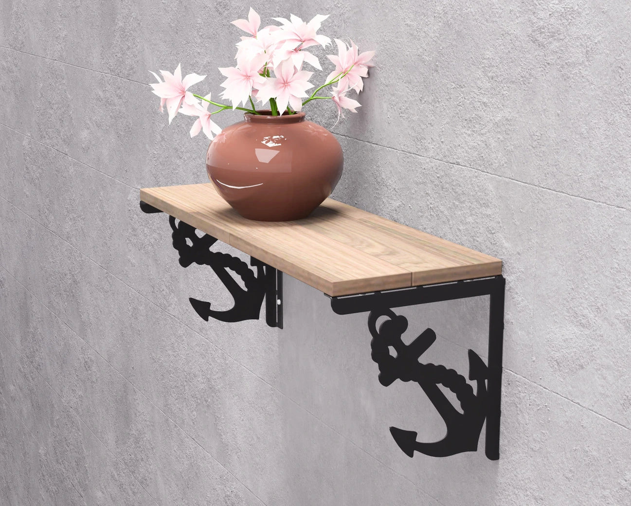 Decorative Metal Shelf Brackets