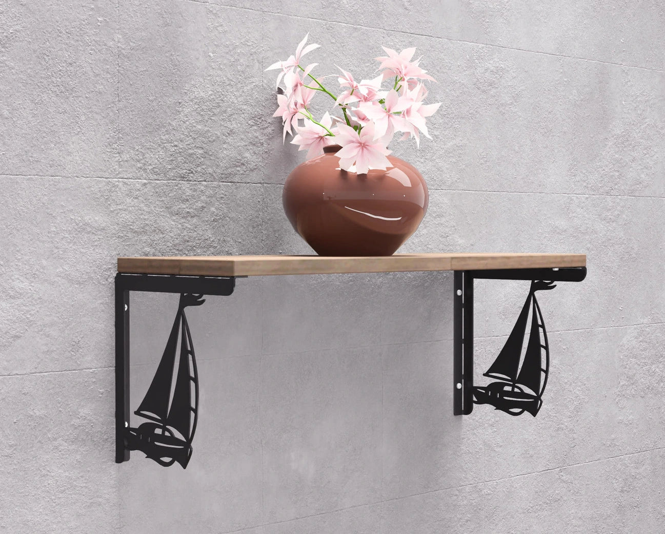 Decorative Metal Shelf Brackets