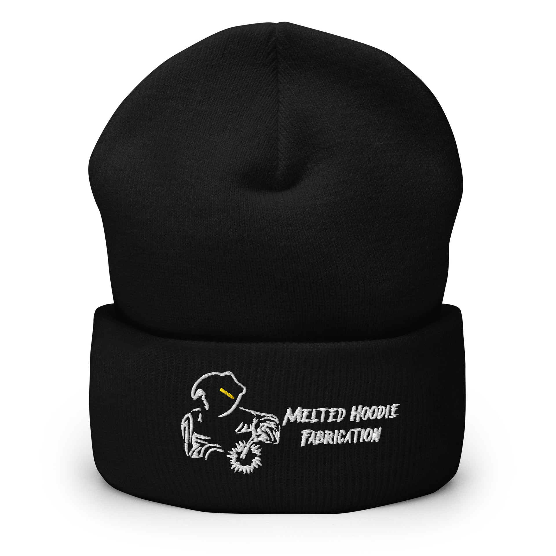 Unisex Cuffed Beanie Black